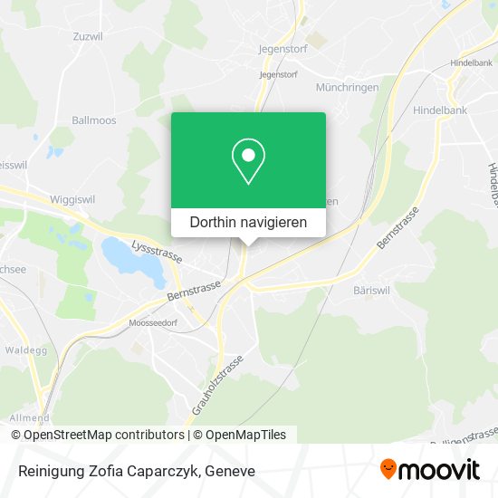 Reinigung Zofia Caparczyk Karte
