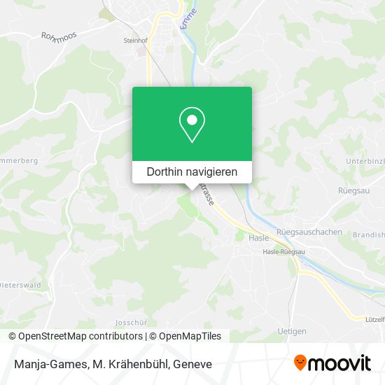 Manja-Games, M. Krähenbühl Karte