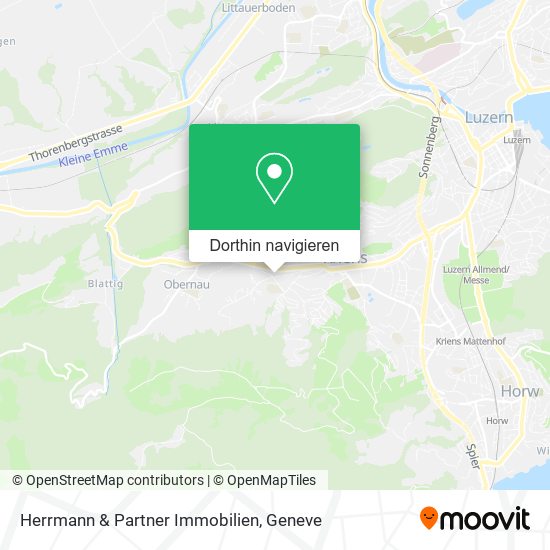 Herrmann & Partner Immobilien Karte