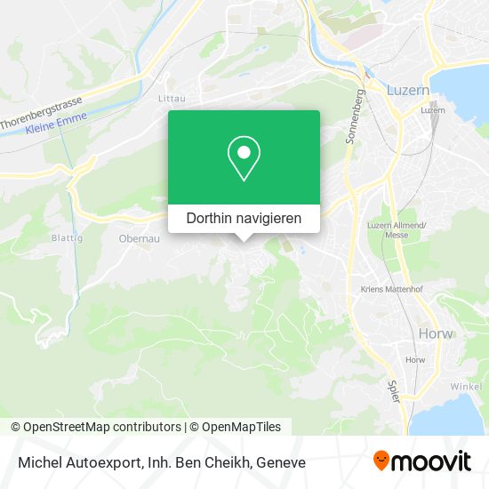 Michel Autoexport, Inh. Ben Cheikh Karte