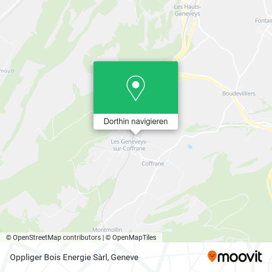 Oppliger Bois Energie Sàrl Karte
