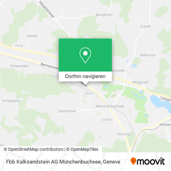 Fbb Kalksandstein AG Münchenbuchsee Karte
