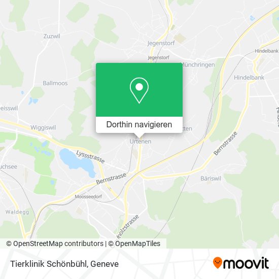 Tierklinik Schönbühl Karte