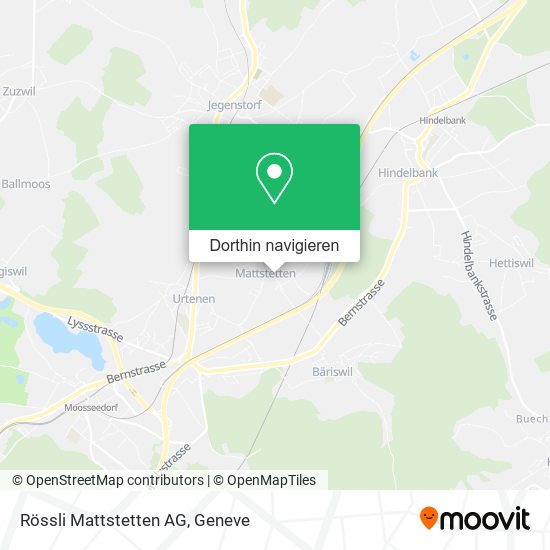 Rössli Mattstetten AG Karte