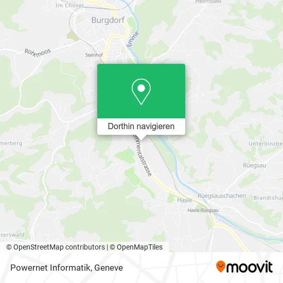 Powernet Informatik Karte