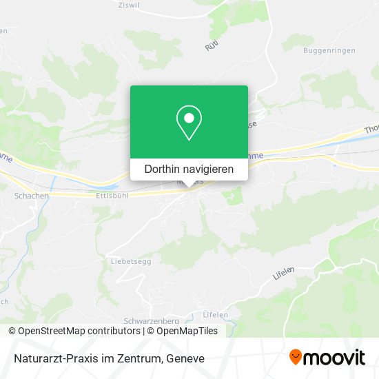 Naturarzt-Praxis im Zentrum Karte