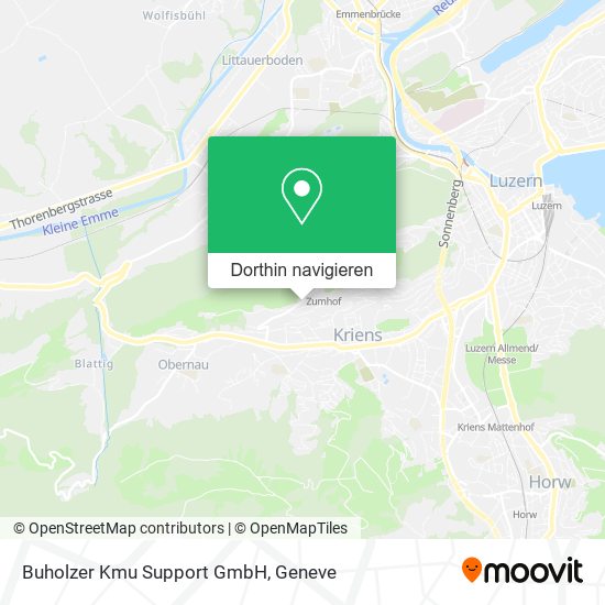 Buholzer Kmu Support GmbH Karte