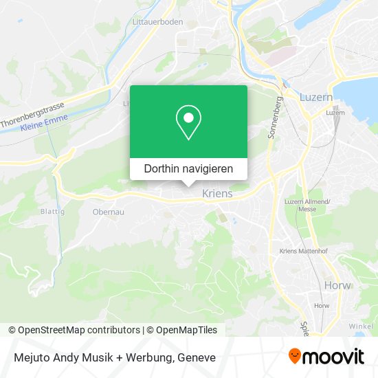 Mejuto Andy Musik + Werbung Karte