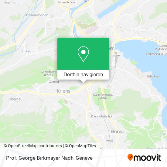 Prof. George Birkmayer Nadh Karte