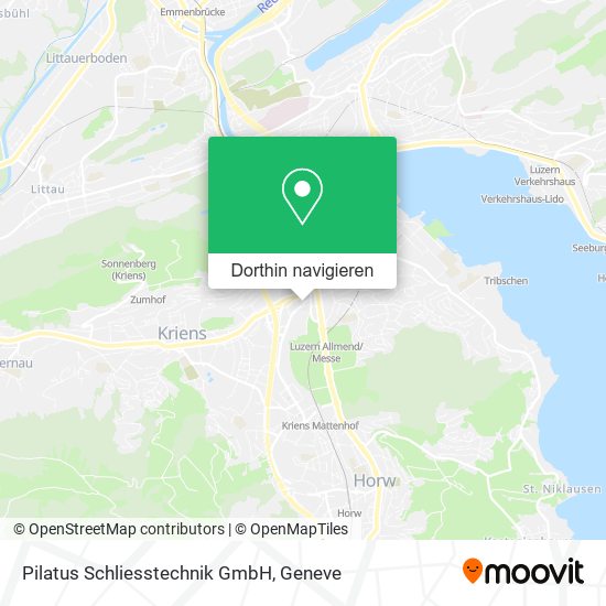 Pilatus Schliesstechnik GmbH Karte
