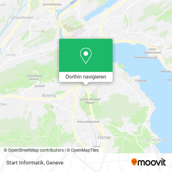 Start Informatik Karte