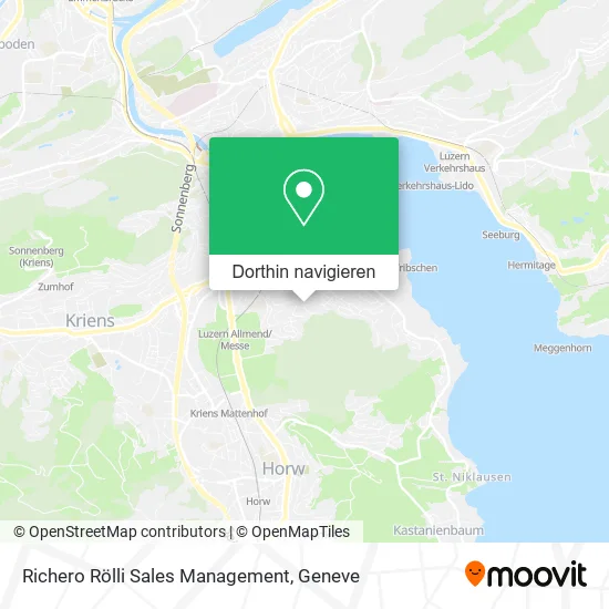 Richero Rölli Sales Management Karte