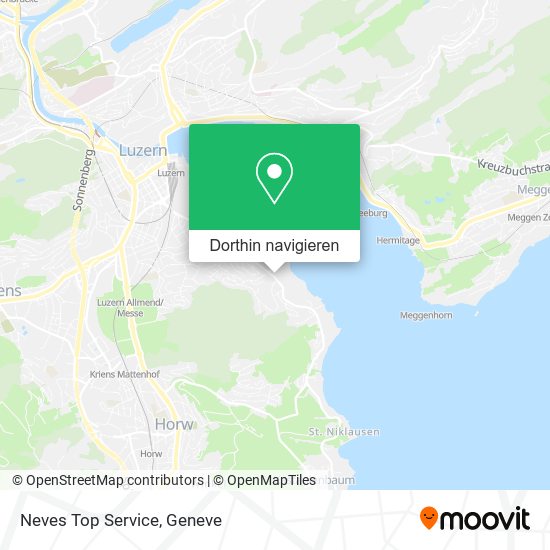 Neves Top Service Karte