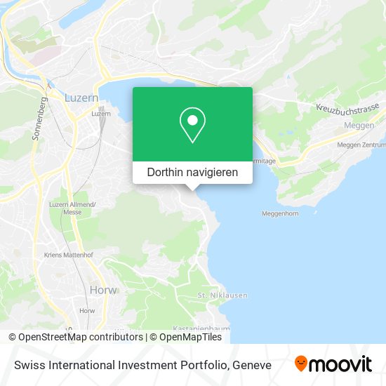 Swiss International Investment Portfolio Karte