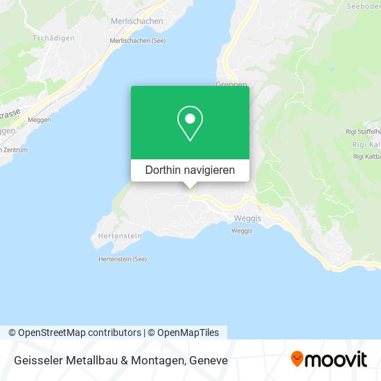 Geisseler Metallbau & Montagen Karte