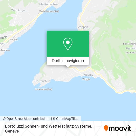 Bortoluzzi Sonnen- und Wetterschutz-Systeme Karte