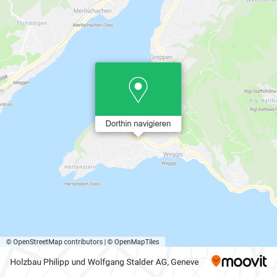Holzbau Philipp und Wolfgang Stalder AG Karte