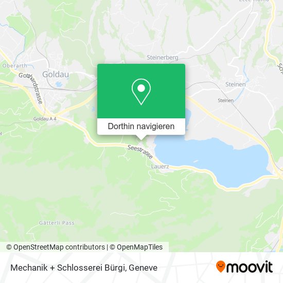 Mechanik + Schlosserei Bürgi Karte