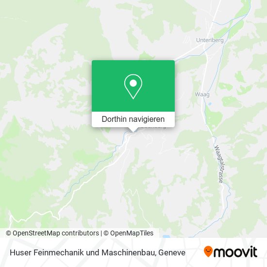 Huser Feinmechanik und Maschinenbau Karte