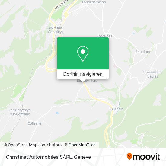 Christinat Automobiles SÀRL Karte