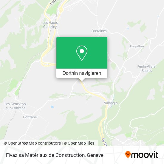 Fivaz sa Matériaux de Construction Karte
