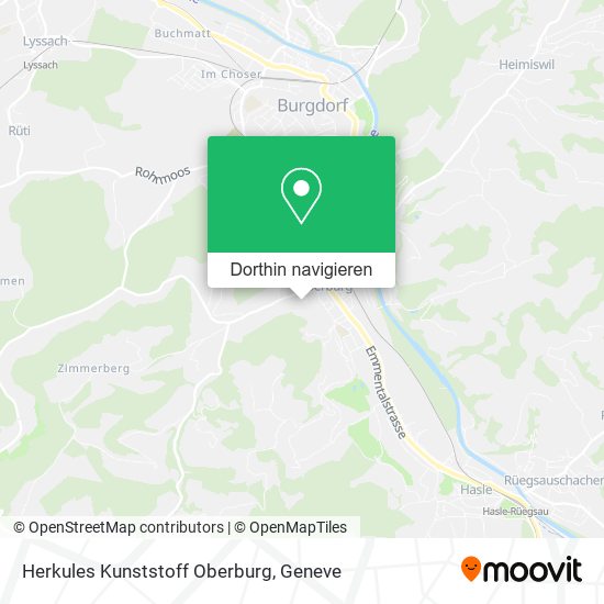 Herkules Kunststoff Oberburg Karte