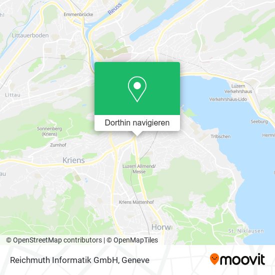 Reichmuth Informatik GmbH Karte