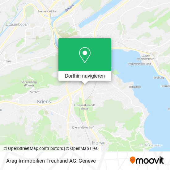 Arag Immobilien-Treuhand AG Karte