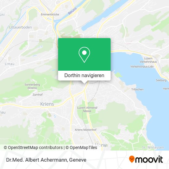 Dr.Med. Albert Achermann Karte
