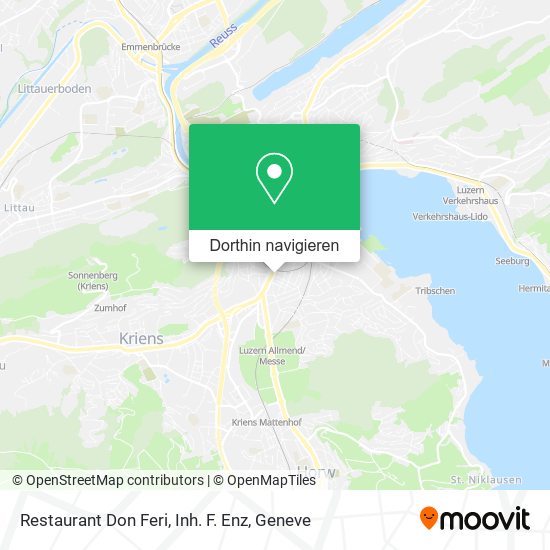 Restaurant Don Feri, Inh. F. Enz Karte