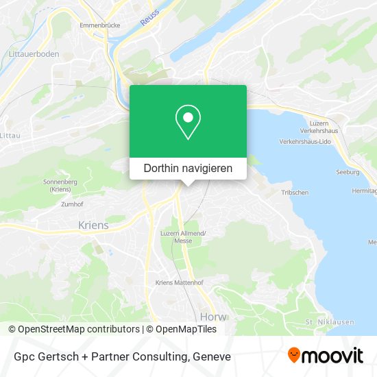 Gpc Gertsch + Partner Consulting Karte