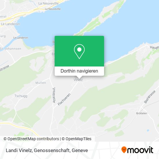 Landi Vinelz, Genossenschaft Karte