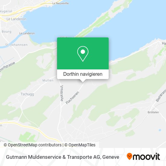 Gutmann Muldenservice & Transporte AG Karte