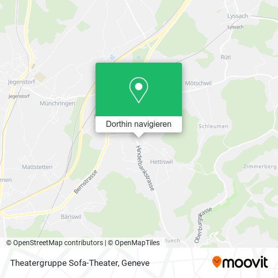 Theatergruppe Sofa-Theater Karte