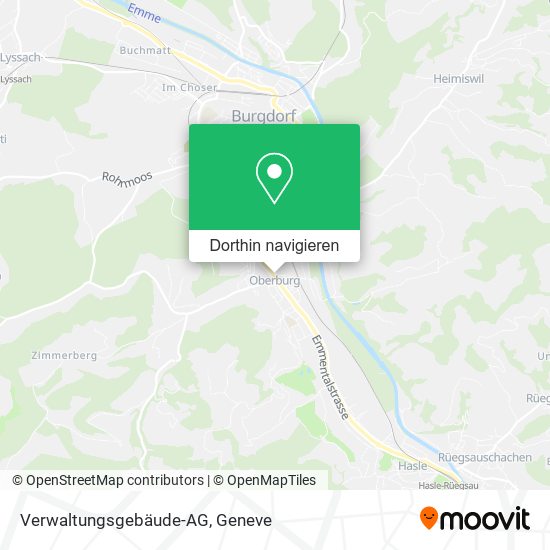 Verwaltungsgebäude-AG Karte