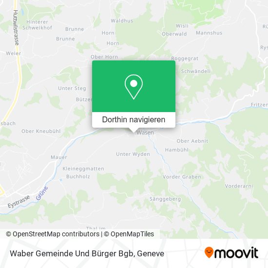 Waber Gemeinde Und Bürger Bgb Karte