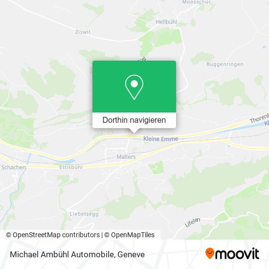 Michael Ambühl Automobile Karte