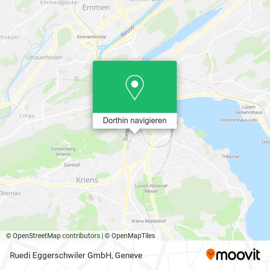 Ruedi Eggerschwiler GmbH Karte