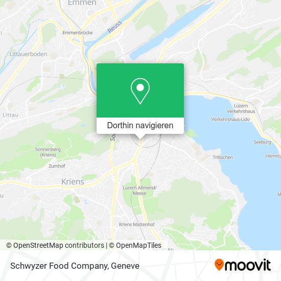 Schwyzer Food Company Karte