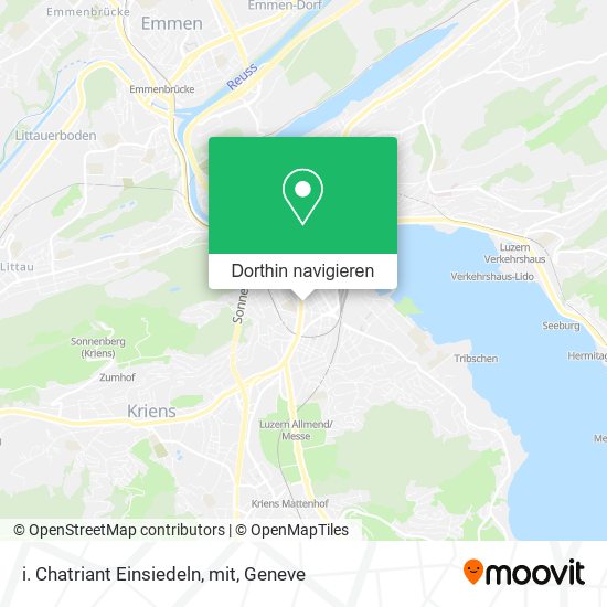 i. Chatriant Einsiedeln, mit Karte