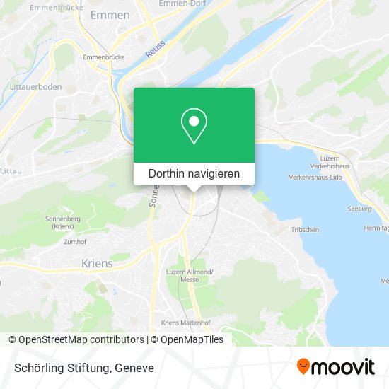 Schörling Stiftung Karte