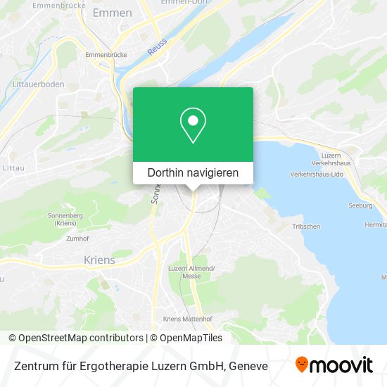 Zentrum für Ergotherapie Luzern GmbH Karte