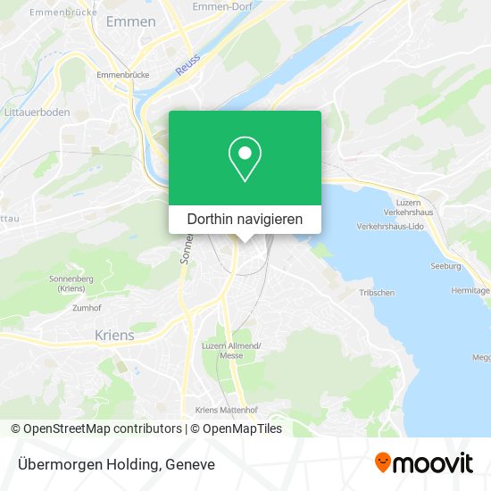 Übermorgen Holding Karte