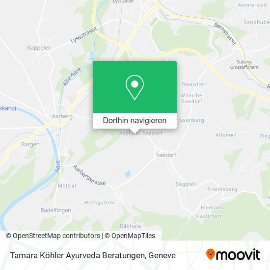 Tamara Köhler Ayurveda Beratungen Karte