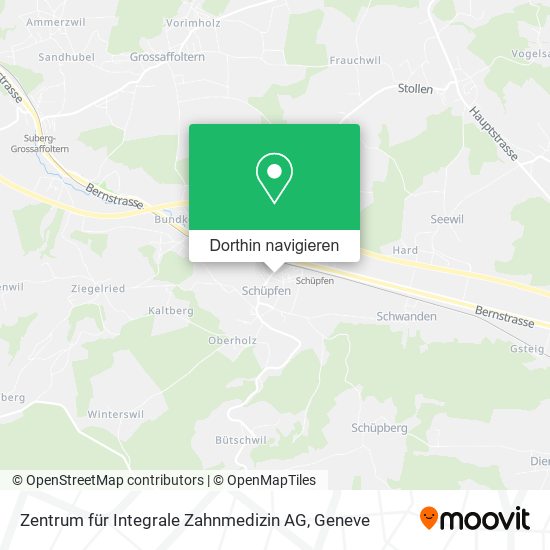 Zentrum für Integrale Zahnmedizin AG Karte