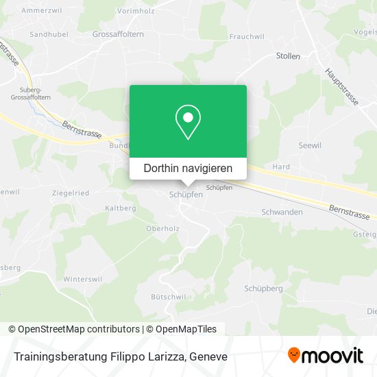 Trainingsberatung Filippo Larizza Karte