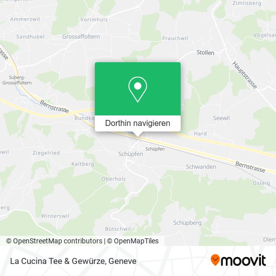 La Cucina Tee & Gewürze Karte