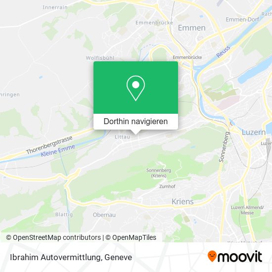 Ibrahim Autovermittlung Karte