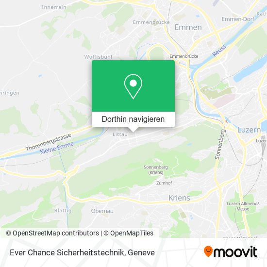 Ever Chance Sicherheitstechnik Karte