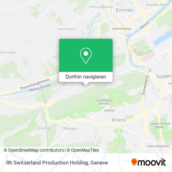 Rh Switzerland Production Holding Karte